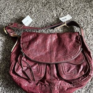 Lucky Brand Vintage Inspired Leather Bag